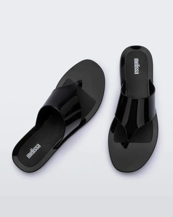Flip Flops Women Melissa Essential Chic Black