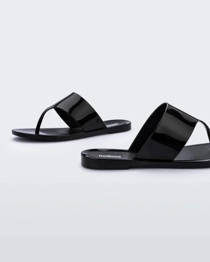Flip Flops Women Melissa Essential Chic Black