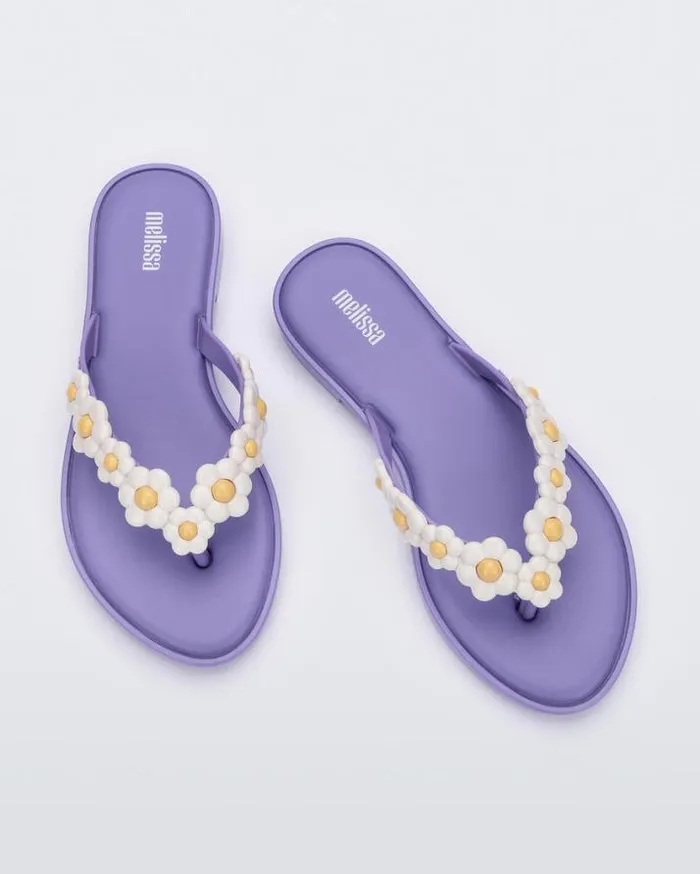 Flip Flops Women Melissa Flip Flop Spring Lilacwhite