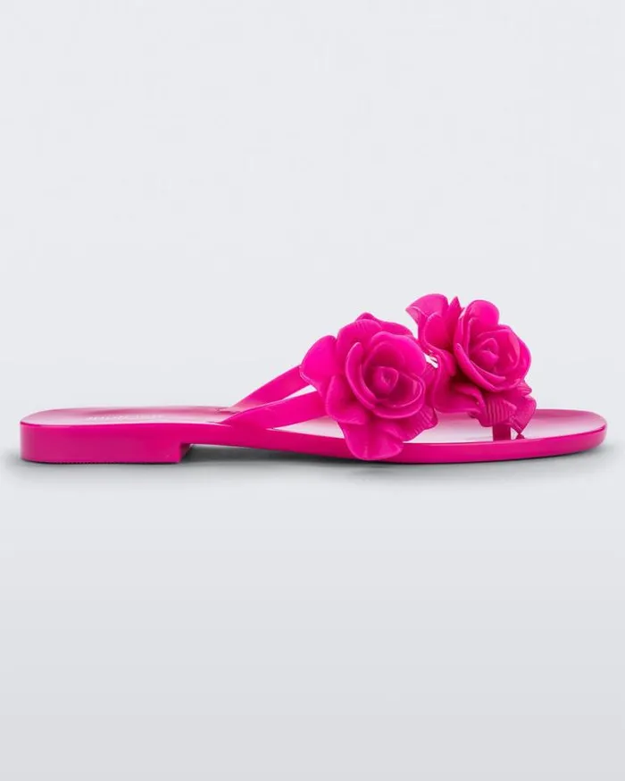 Flip Flops Women Melissa Harmomic Squared Garden Pink