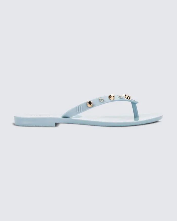 Flip Flops Women Melissa Harmonic Studs Blue