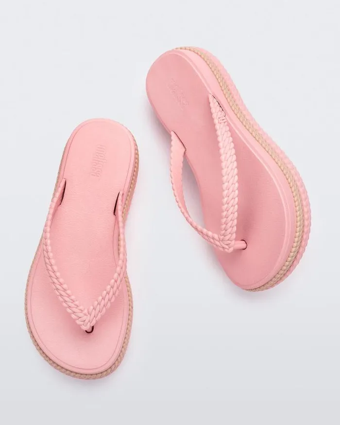 Flip Flops Women Melissa Leblon Pinkbeige