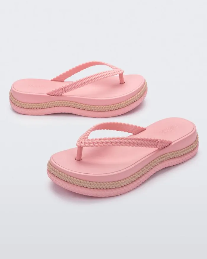 Flip Flops Women Melissa Leblon Pinkbeige