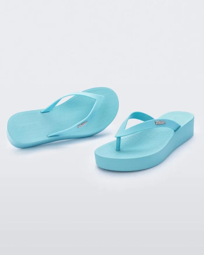 Flip Flops Women Melissa Sun Venice Light Blue