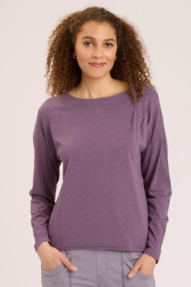 Floretto Long Sleeve Black Adder Clothing XCVI ShirtsBlouses