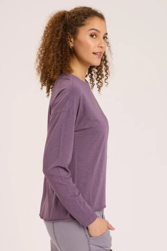 Floretto Long Sleeve Black Adder Clothing XCVI ShirtsBlouses
