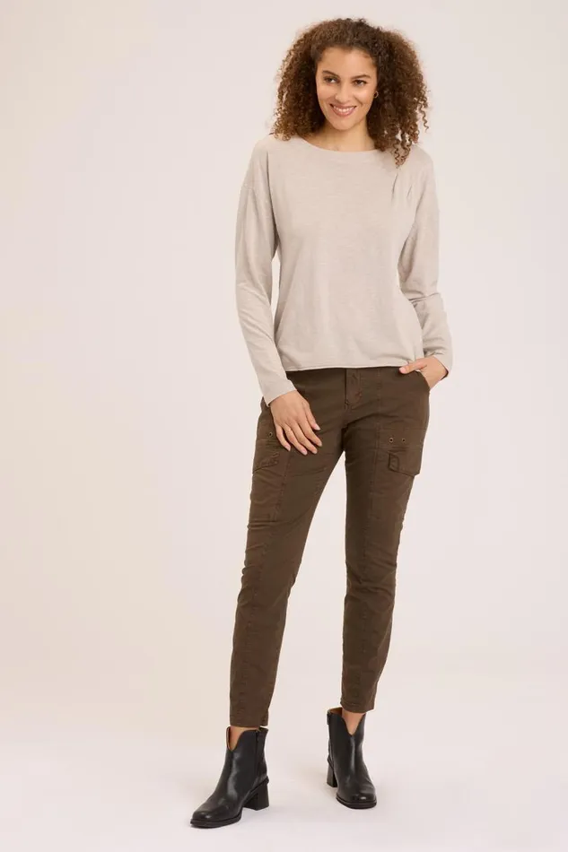 Floretto Long Sleeve Melodic Pigment Clothing XCVI ShirtsBlouses