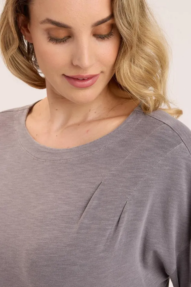 Floretto Long Sleeve Solitaire Pigment Clothing XCVI ShirtsBlouses
