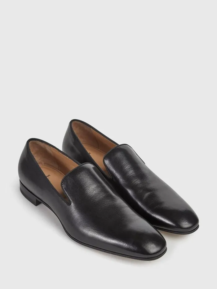 Formal Shop Mens Paul Stuart Harrier Formal SlipOn Velvet Black