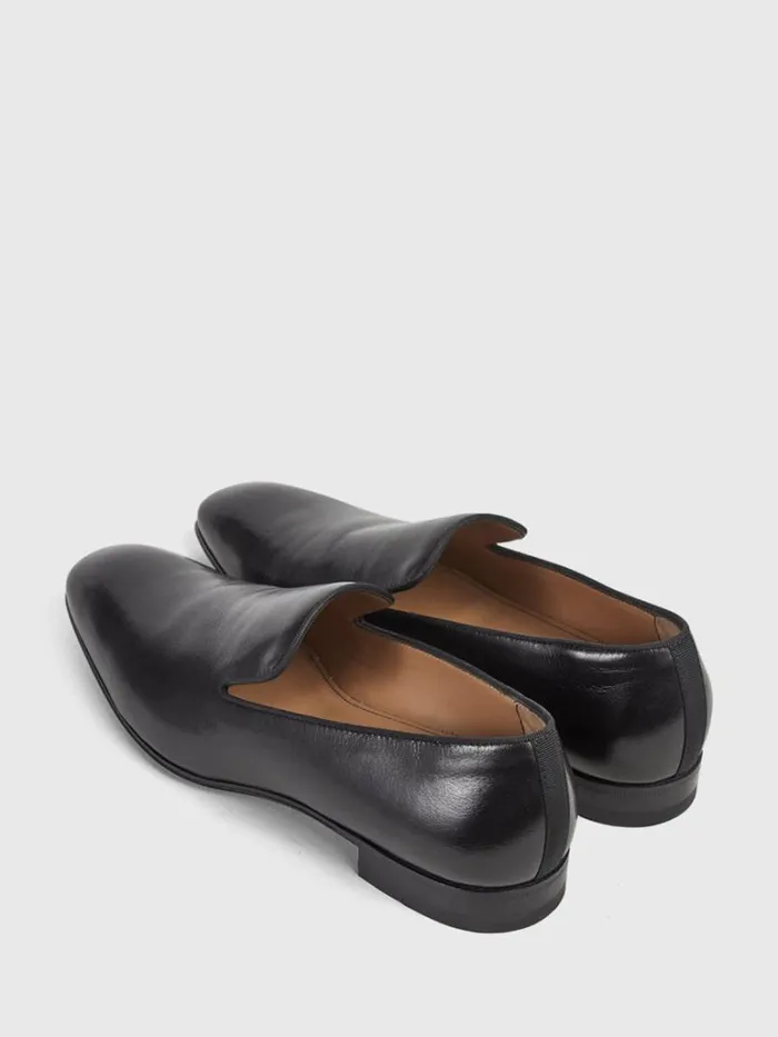 Formal Shop Mens Paul Stuart Harrier Formal SlipOn Velvet Black