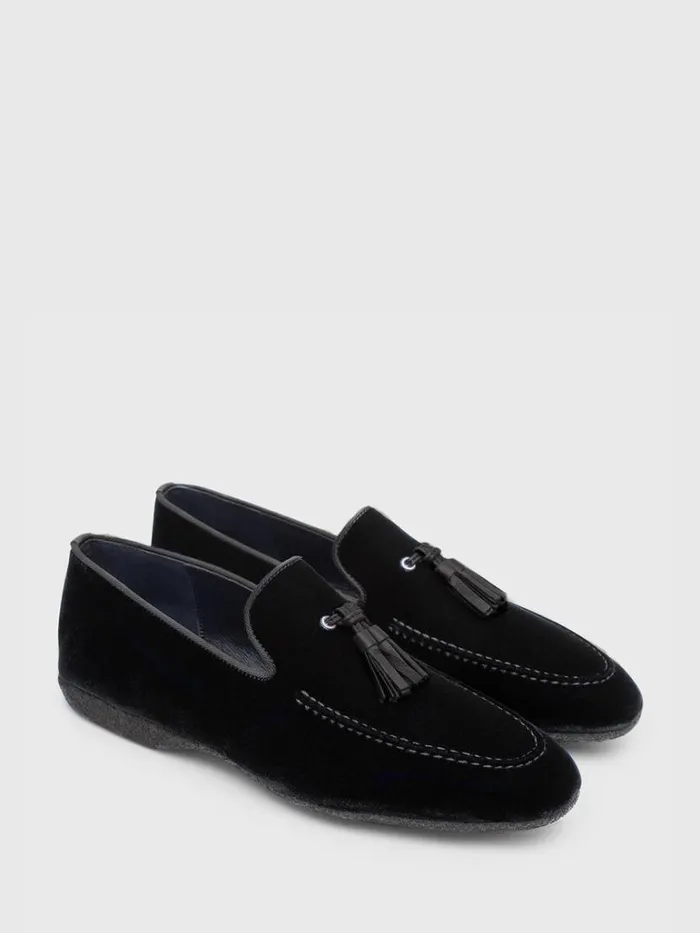 Formal Shop Mens Paul Stuart Hope Velvet SlipOn Blue Velvet Formal Shop Mens Paul Stuart Hope Velvet SlipOn Blue Velvet