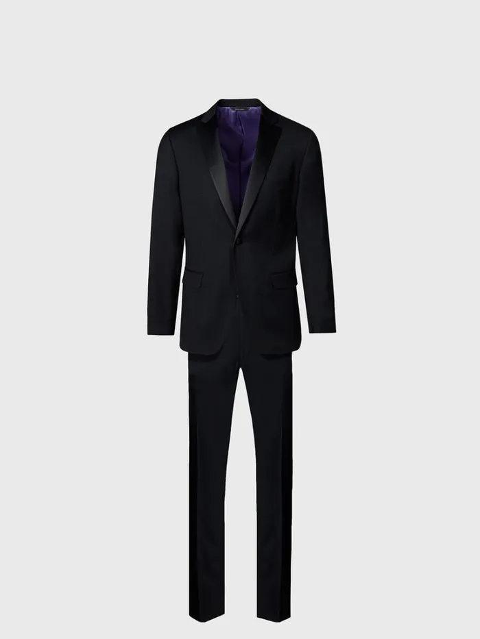 Formal Shop Mens Paul Stuart Wool Drake Tuxedo Black