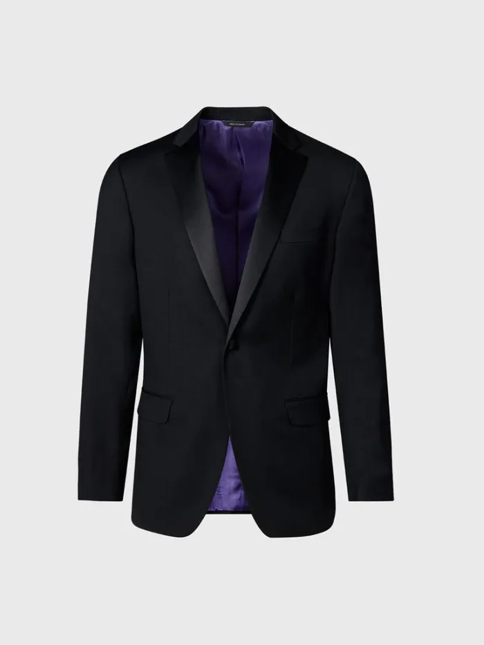 Formal Shop Mens Paul Stuart Wool Drake Tuxedo Black