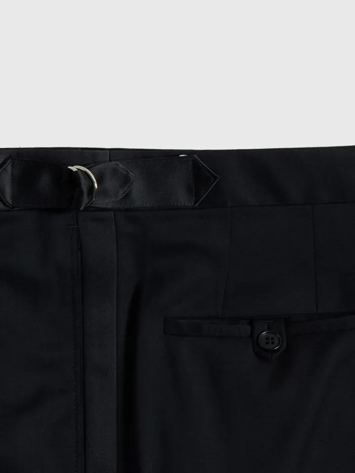 Formal Shop Mens Paul Stuart Wool Drake Tuxedo Black