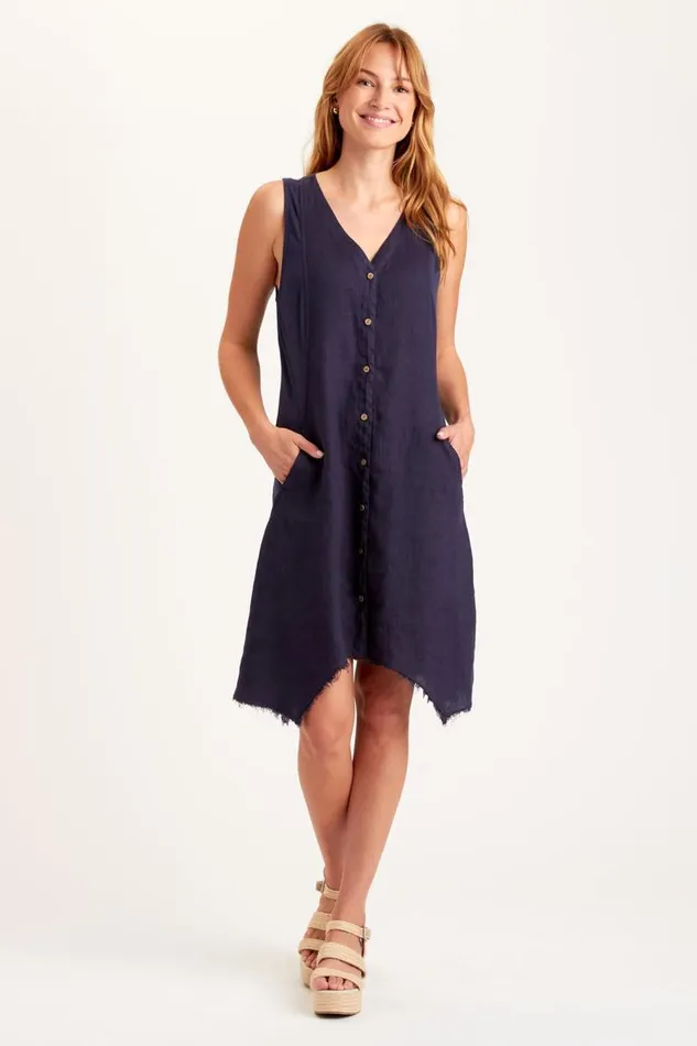 Francis Tank Dress Navy Clothing XCVI Dresses