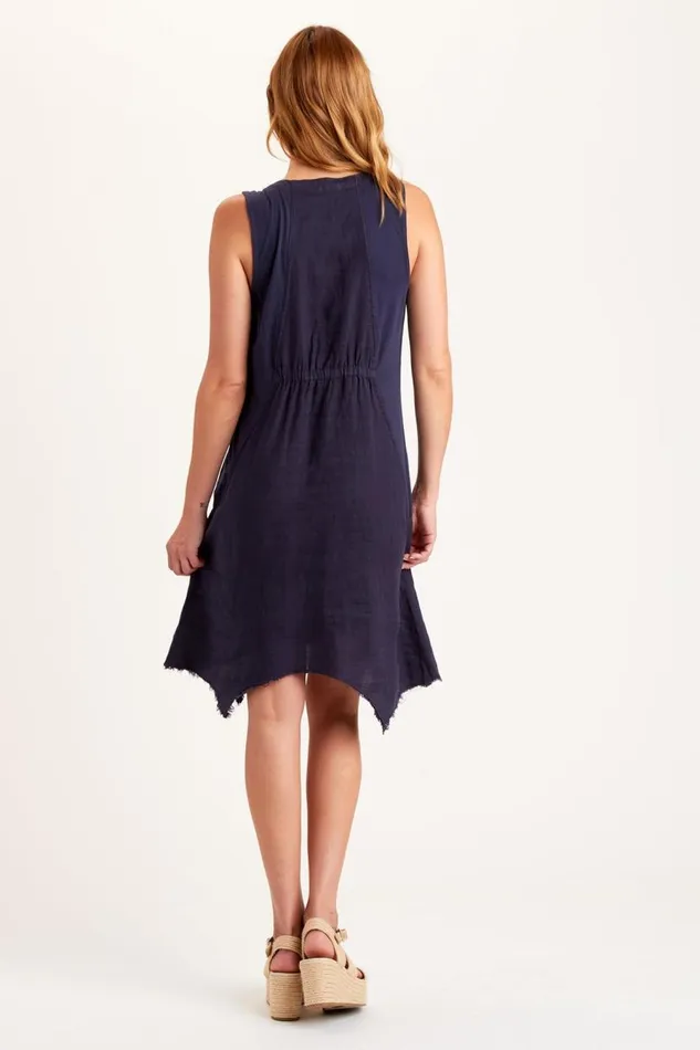 Francis Tank Dress Navy Clothing XCVI Dresses