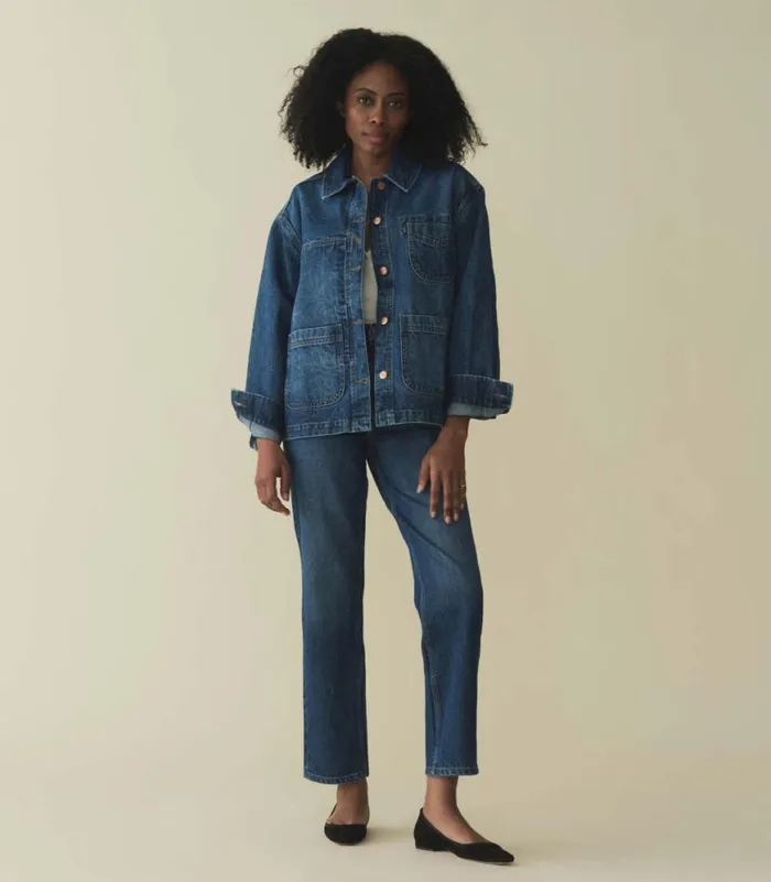 GAELLE JACKET Bleu D039hier Wash Shop DEN Jackets and Coats