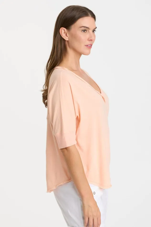 Gardiner Banded Sleeve Top 20 Gumdrop Clothing XCVI Tees