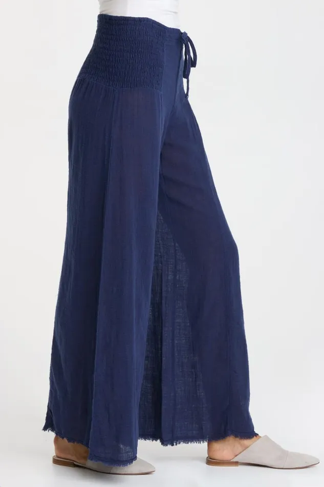 Gauze Kaj Wide Leg Adrift Pigment Clothing XCVI Pants