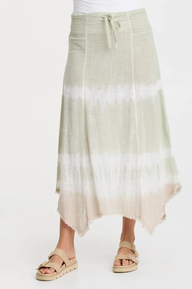 Gauze Zuri Skirt Caravel Wash Meadow Clothing XCVI Skirts