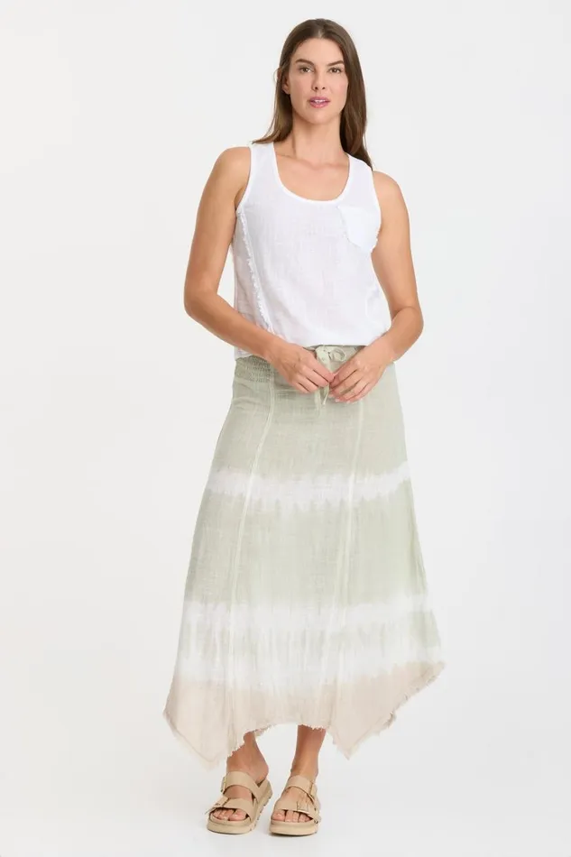 Gauze Zuri Skirt Caravel Wash Meadow Clothing XCVI Skirts