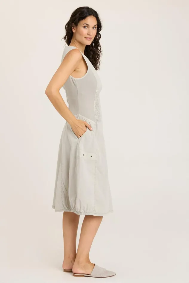 Gibbon Tank Dress 20 Whitecap Pigment Clothing XCVI Dresses