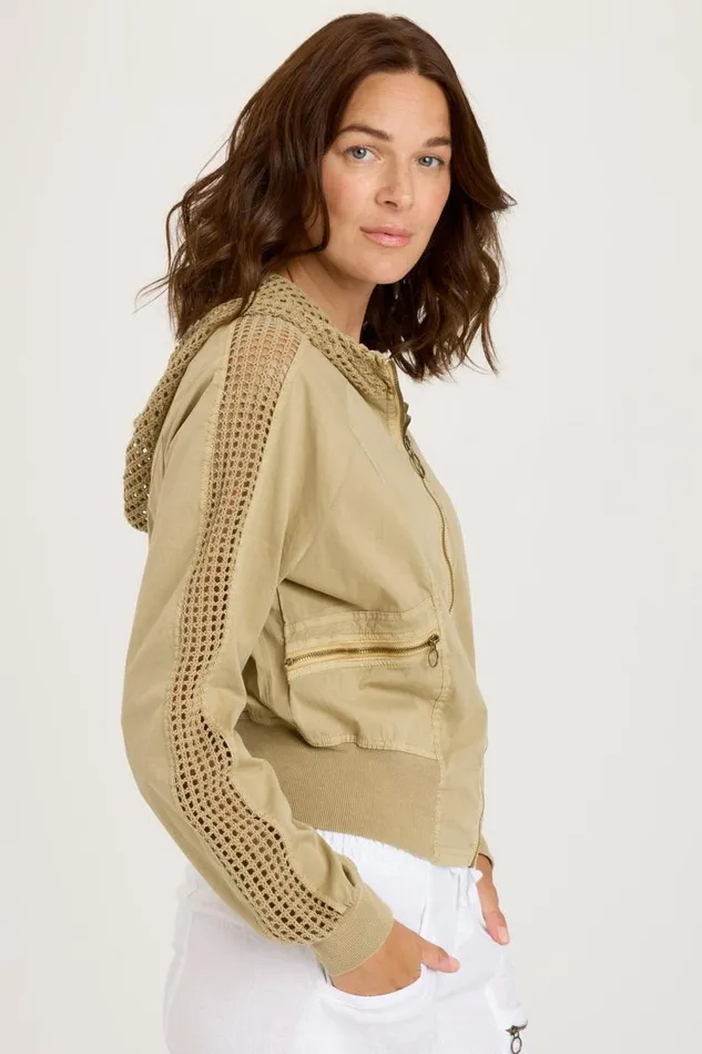 Gillian Bomber Linwood Sands Pigment Clothing XCVI Jackets