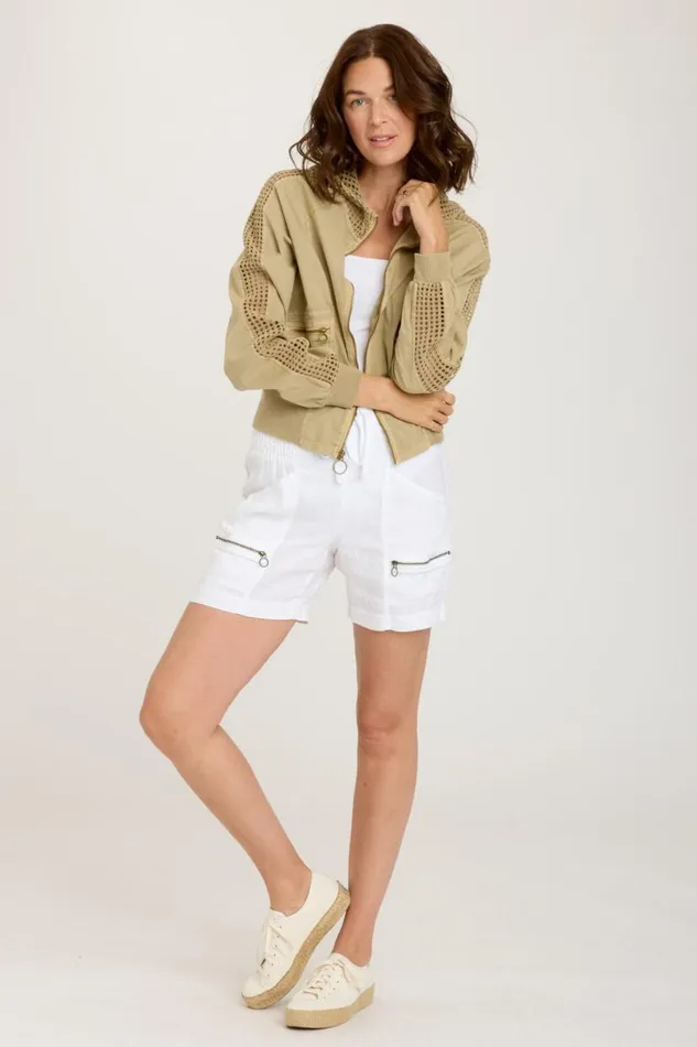 Gillian Bomber Linwood Sands Pigment Clothing XCVI Jackets