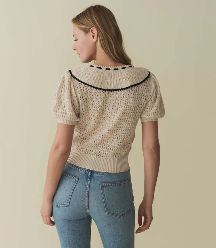 GLENDA SWEATER Cream Shop DEN Knitwear