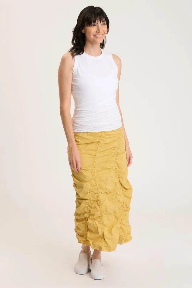 Gored Peasant Skirt Dandelion Pigment Clothing XCVI Skirts