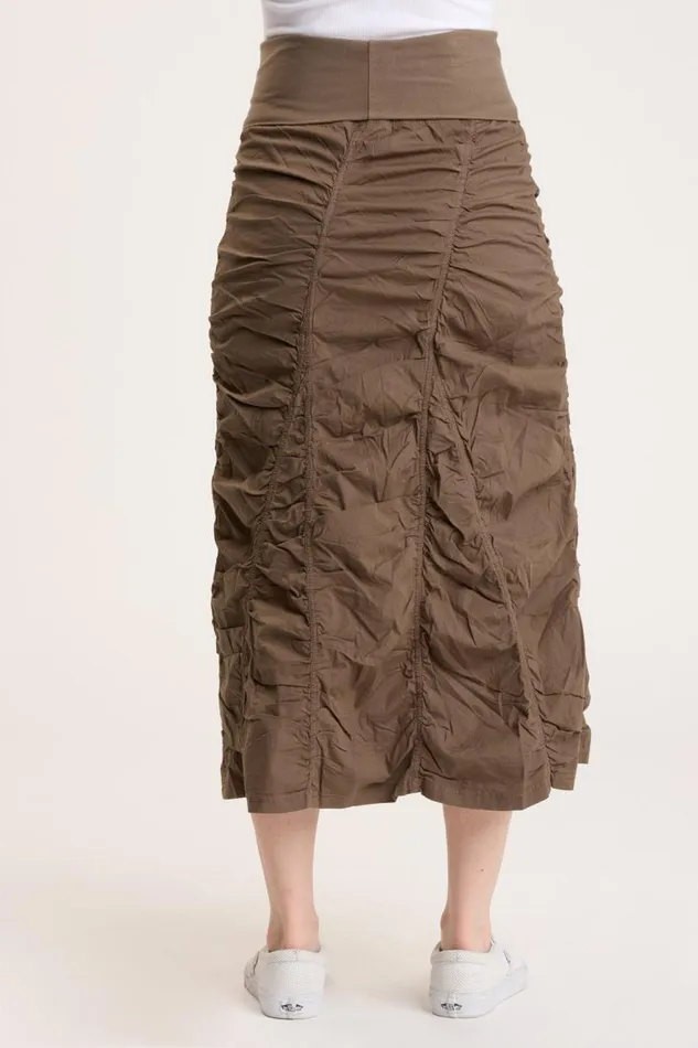 Gored Peasant Skirt Deep Fern Clothing XCVI Skirts