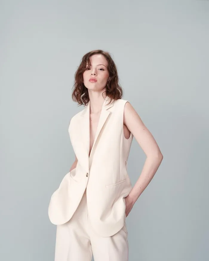 Grace and Mila Blazers BLAZER ECRU NOMMY 8211 Shop
