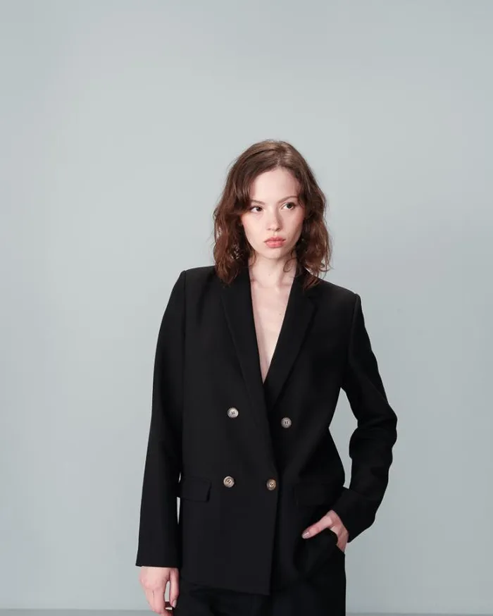 Grace and Mila Blazers BLAZER NOIR NOIX 8211 Shop