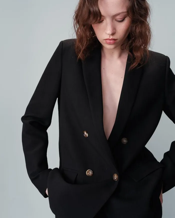 Grace and Mila Blazers BLAZER NOIR NOIX 8211 Shop