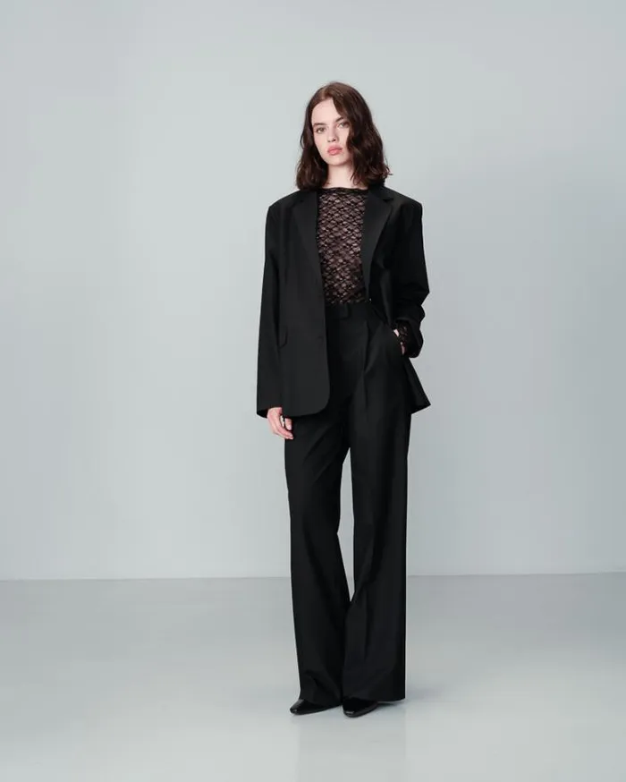 Grace and Mila Blazers BLAZER NOIR NORTON 8211 Shop