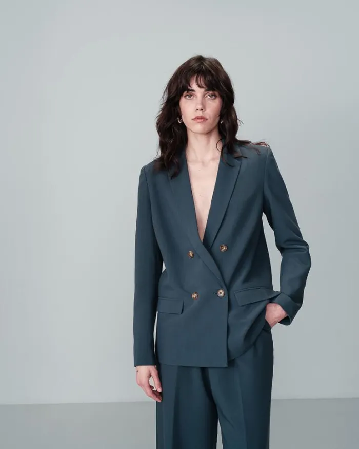 Grace and Mila Blazers BLAZER VERT NOIX 8211 Shop