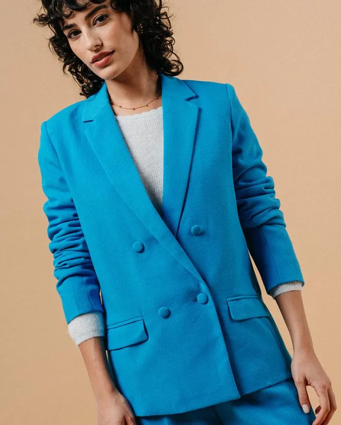 Grace and Mila Blazers JACKET BLEU MAZARINE 8211 Shop