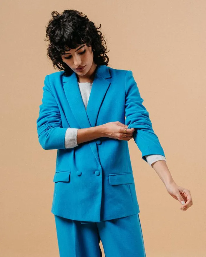 Grace and Mila Blazers JACKET BLEU MAZARINE 8211 Shop