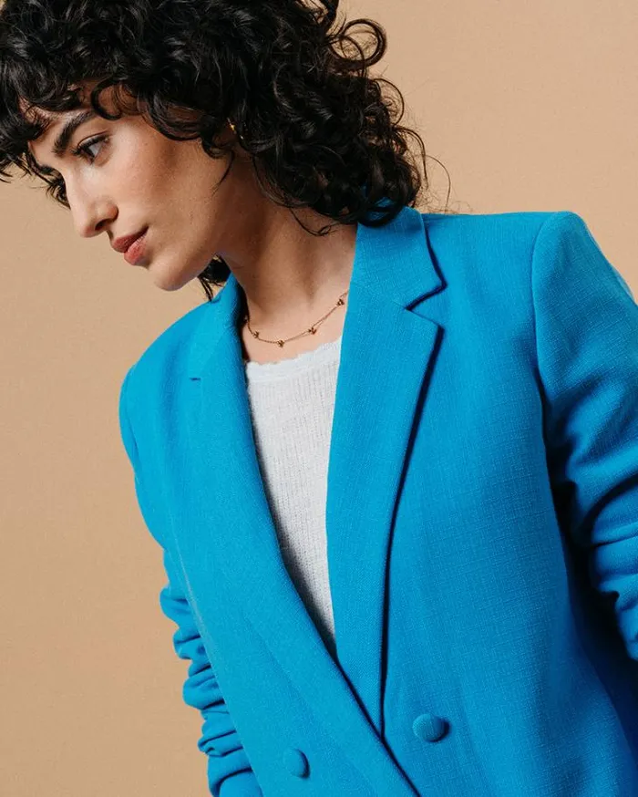 Grace and Mila Blazers JACKET BLEU MAZARINE 8211 Shop