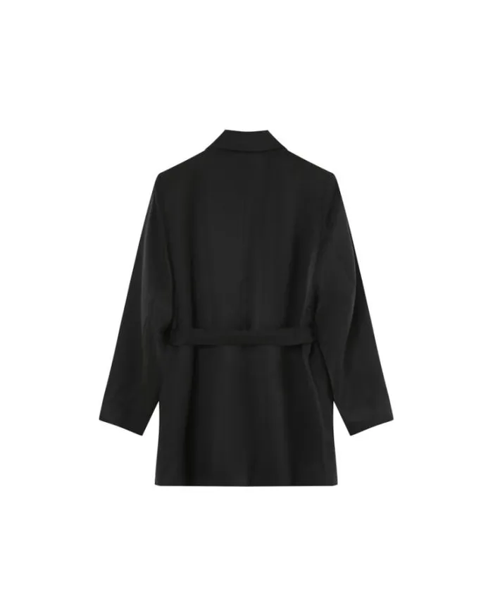 Grace and Mila Blazers JACKET NOIR MALENE 8211 Shop