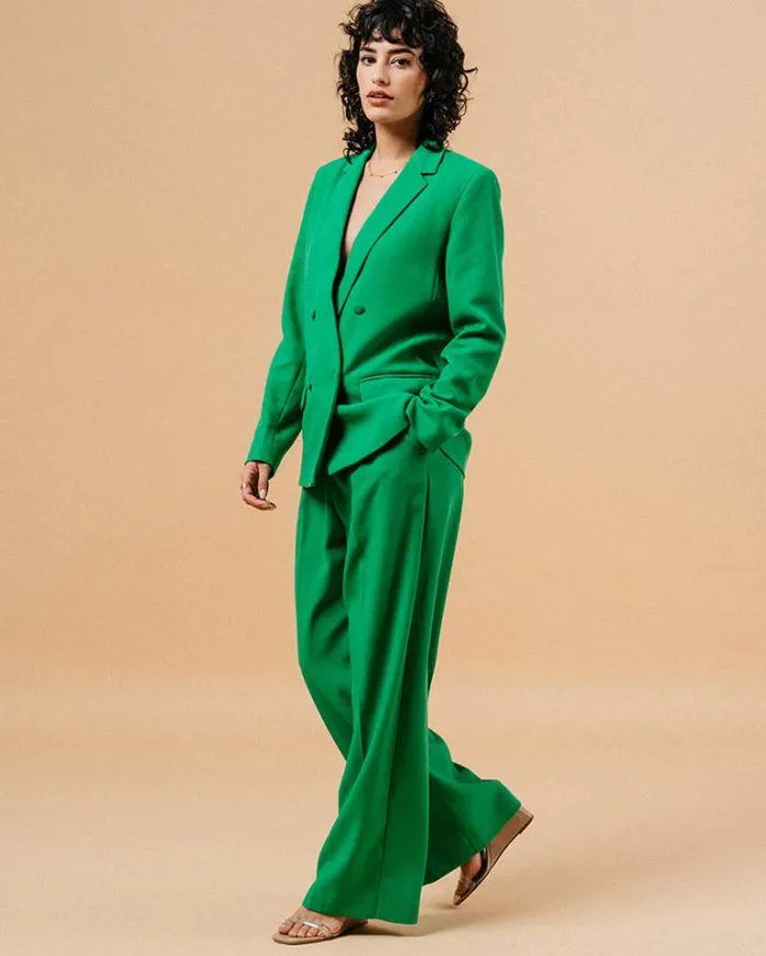 Grace and Mila Blazers JACKET VERT MAZARINE 8211 Shop