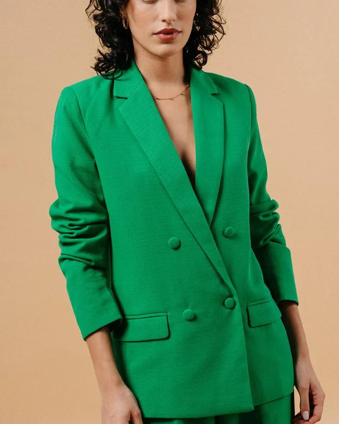 Grace and Mila Blazers JACKET VERT MAZARINE 8211 Shop