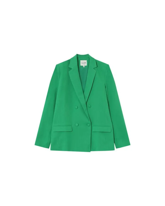 Grace and Mila Blazers JACKET VERT MAZARINE 8211 Shop