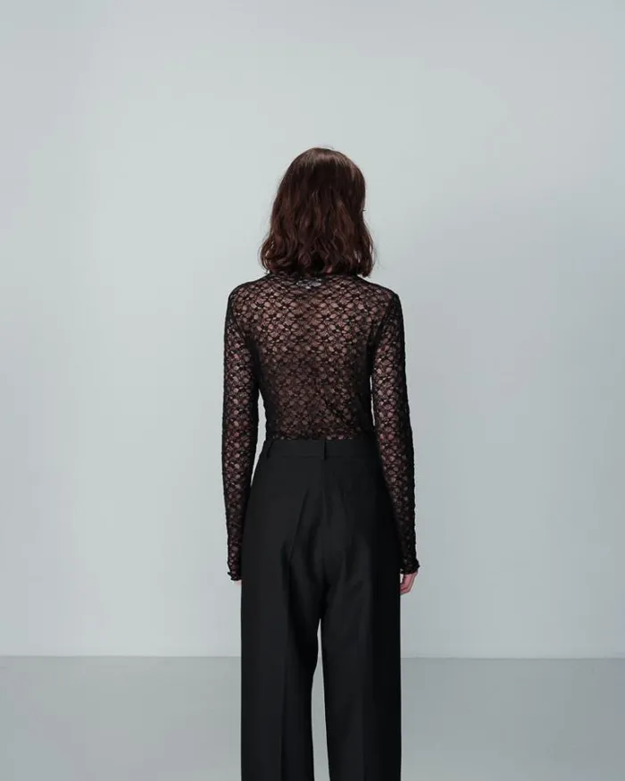 Grace and Mila Dressy Tops TEESHIRT NOIR NICOLE 8211 Shop