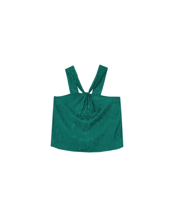 Grace and Mila Dressy Tops WOVEN TOP VERT MOSS 8211 Shop