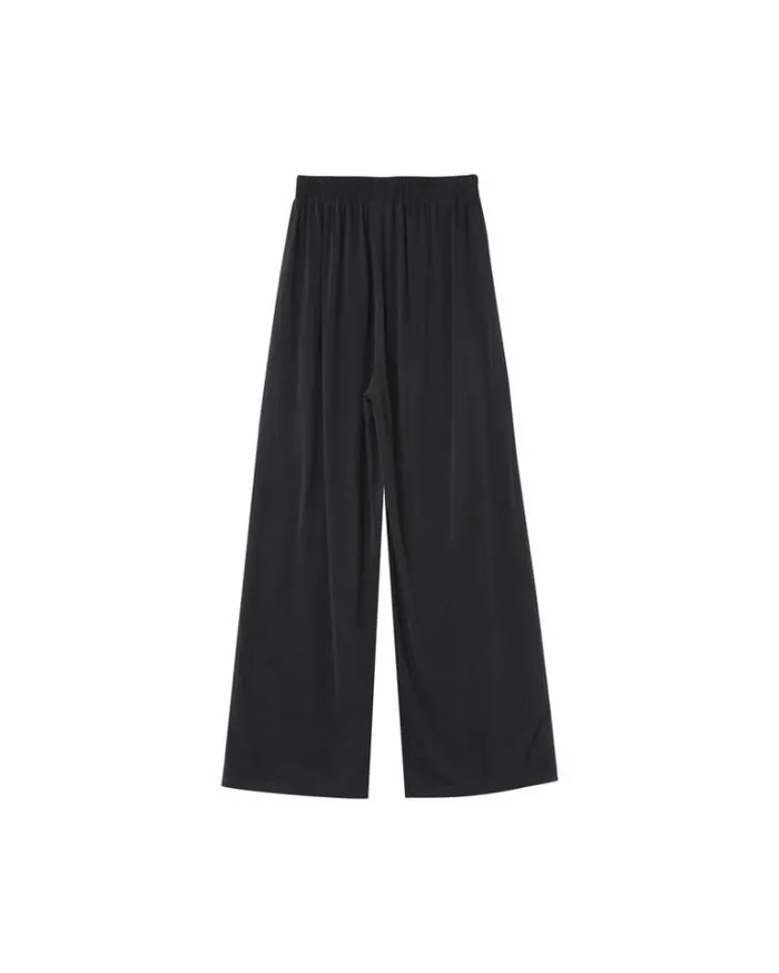 Grace and Mila Flowing Trousers TROUSERS ANTHRACITE NESS 8211 Shop