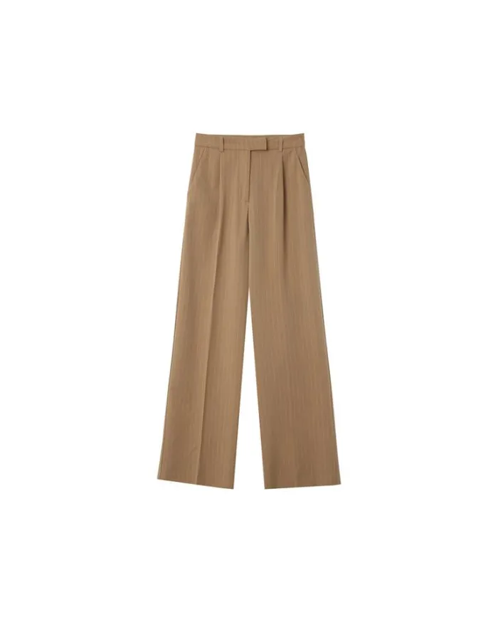Grace and Mila Flowing Trousers TROUSERS CAMEL NEVE 8211 Shop