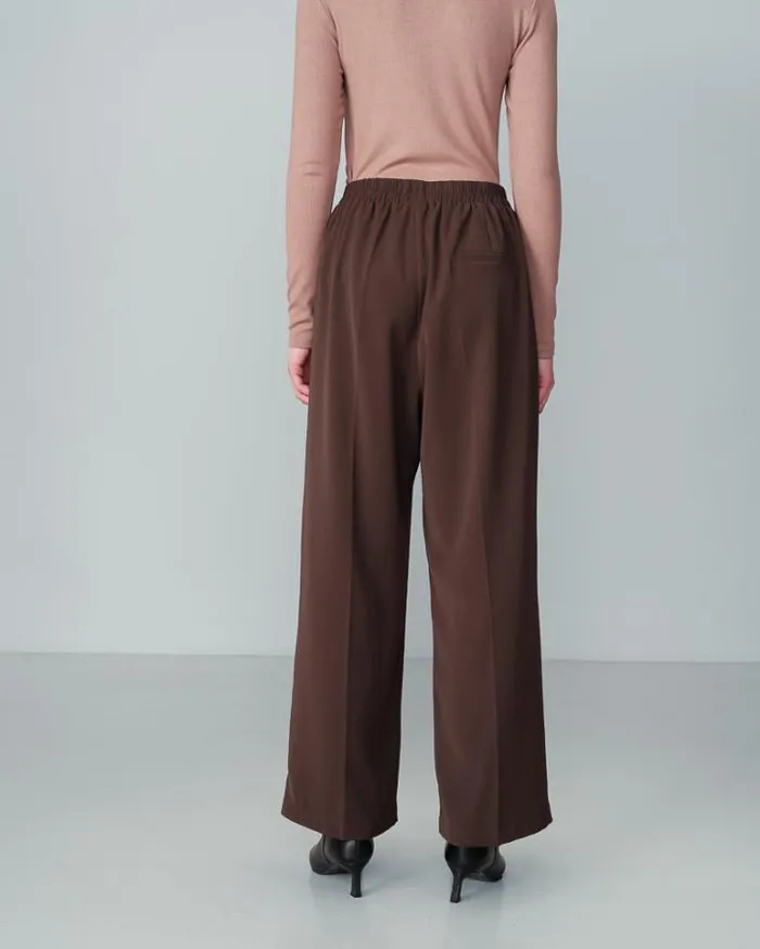 Grace and Mila Flowing Trousers TROUSERS CHOCOLAT NOBLESSE 8211 Shop