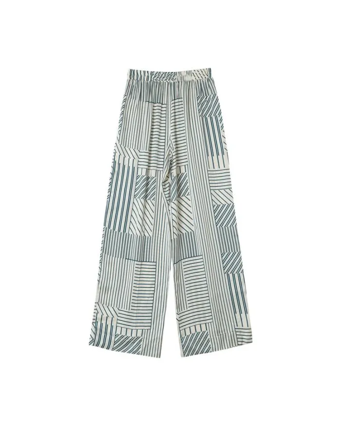 Grace and Mila Flowing Trousers TROUSERS ECRU NELSON 8211 Shop