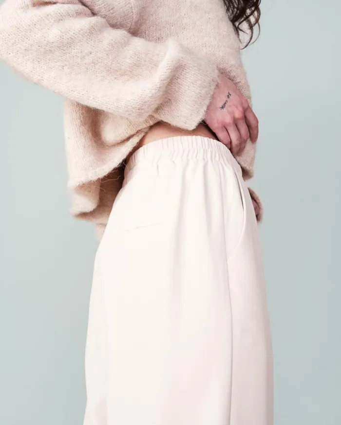 Grace and Mila Flowing Trousers TROUSERS ECRU NOBLESSE 8211 Shop